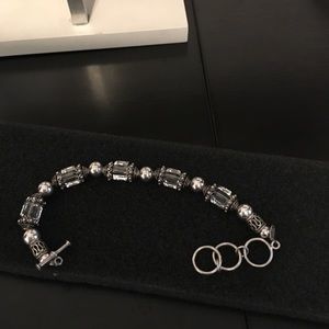 Silpada Swarovski Crystal and sterling silver